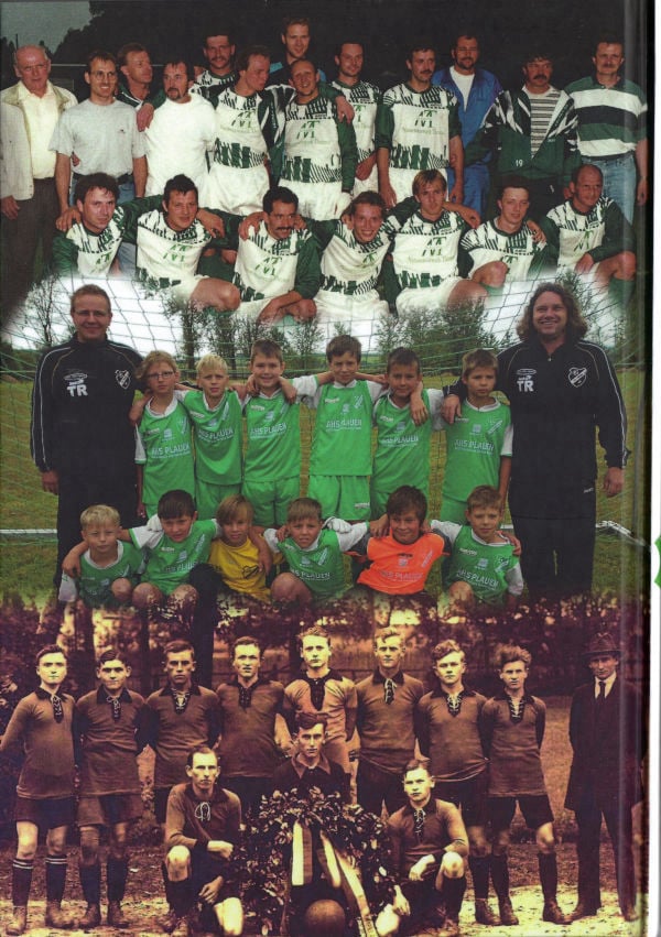 Rückseite der Vereinschronik 