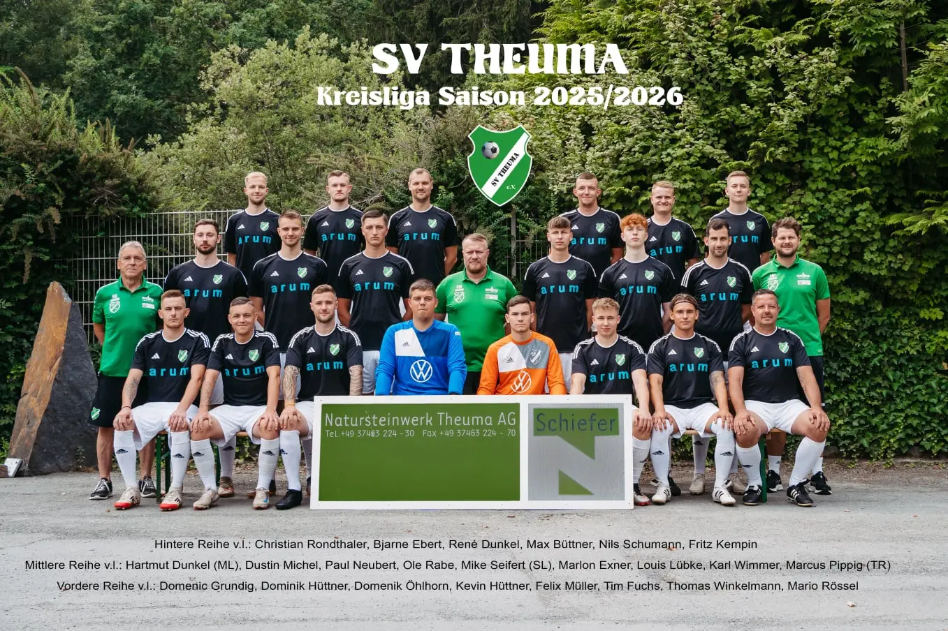 1. Mannschaft SV Theuma